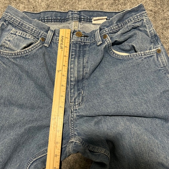 Key Industries Mens Blue Carpenter Denim Jeans Size 32x30 - Picture 7 of 7
